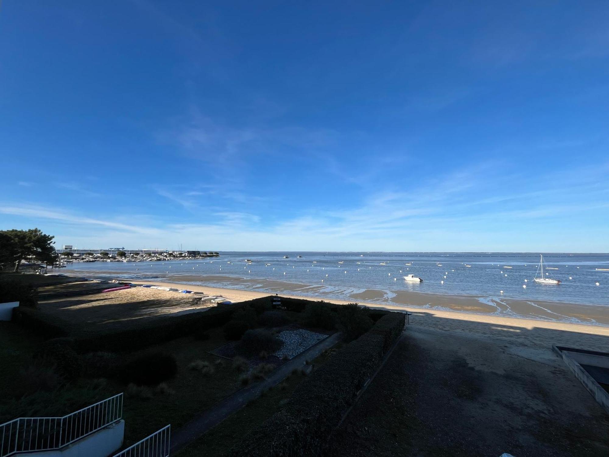 Duplex T1 Vue Mer A Arcachon - Acces Direct Plage - Quartier Aiguillon - Fr-1-319-71 Eksteriør billede