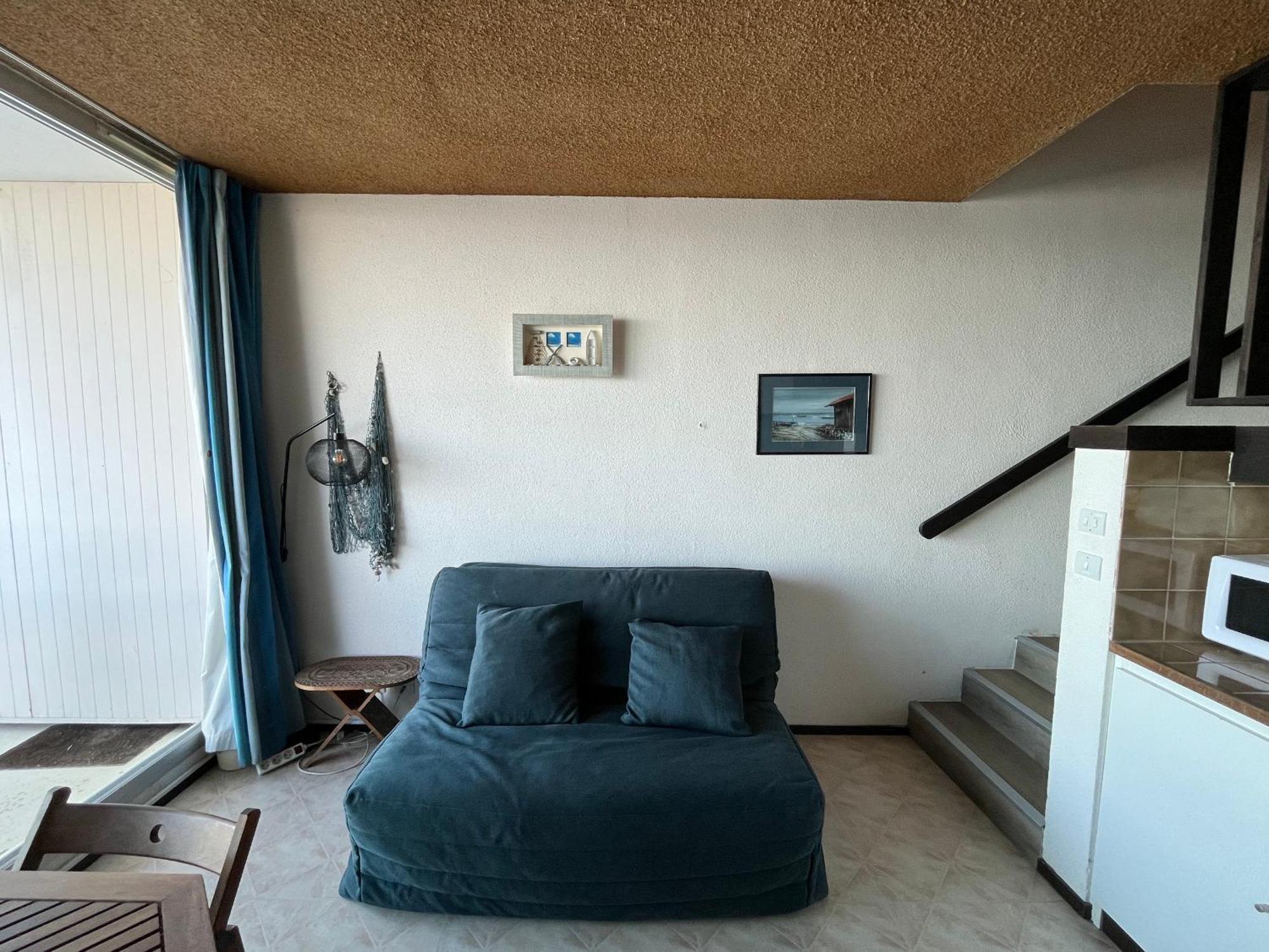 Duplex T1 Vue Mer A Arcachon - Acces Direct Plage - Quartier Aiguillon - Fr-1-319-71 Eksteriør billede