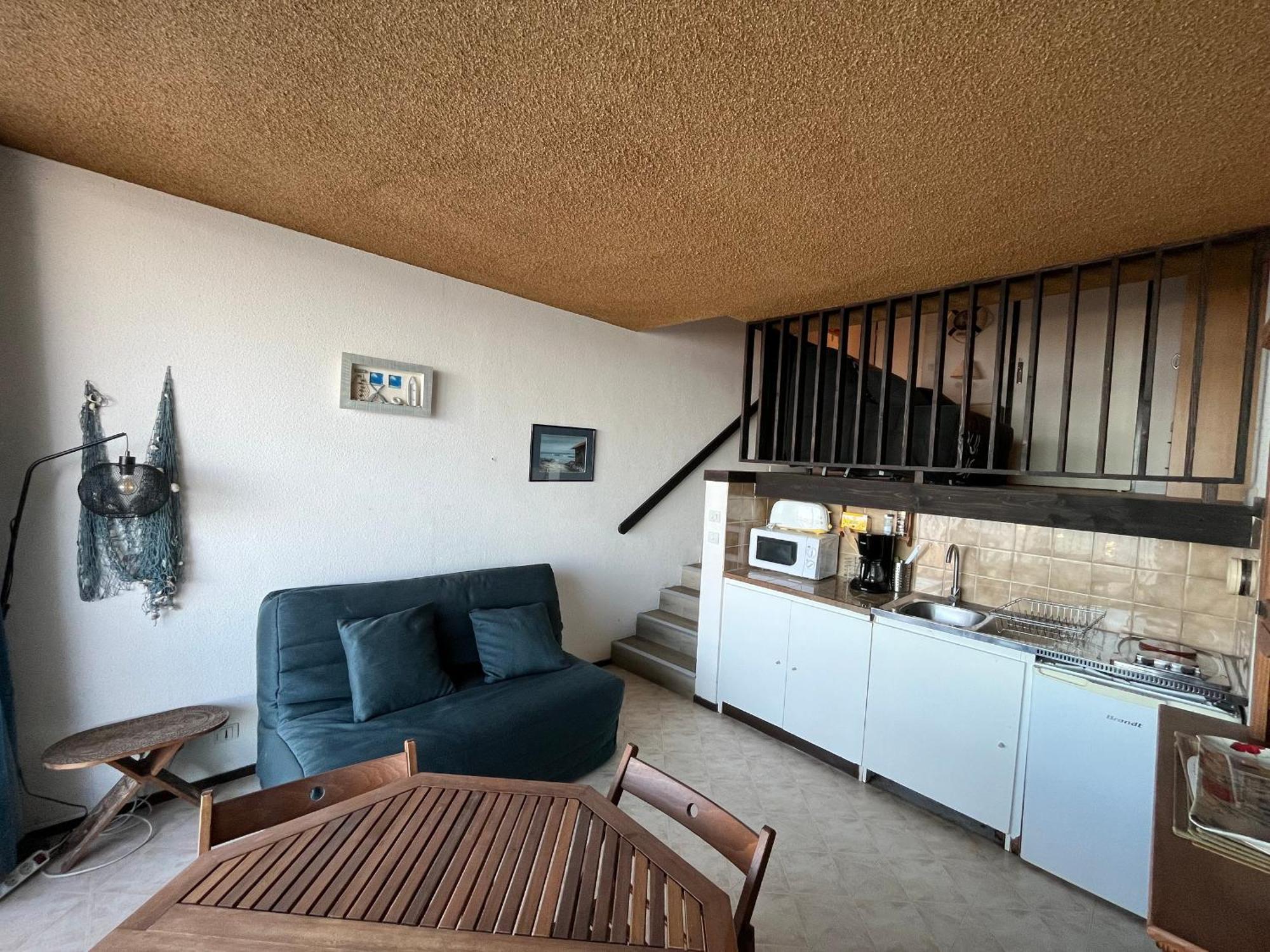 Duplex T1 Vue Mer A Arcachon - Acces Direct Plage - Quartier Aiguillon - Fr-1-319-71 Eksteriør billede